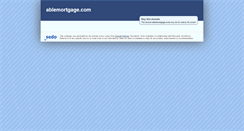Desktop Screenshot of ablemortgage.com